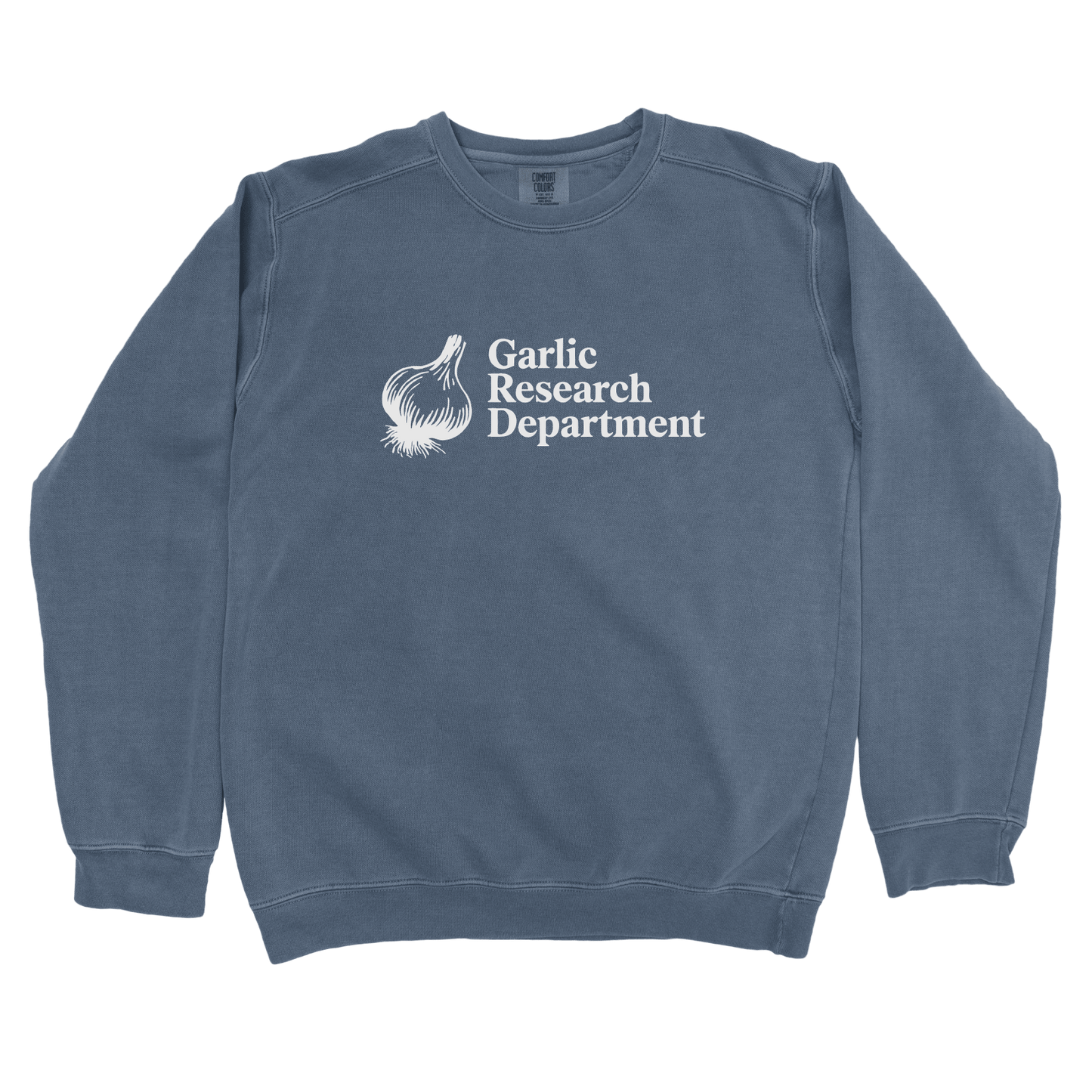 Sweatshirt Denim / S Garlic Research Department Sweatshirt