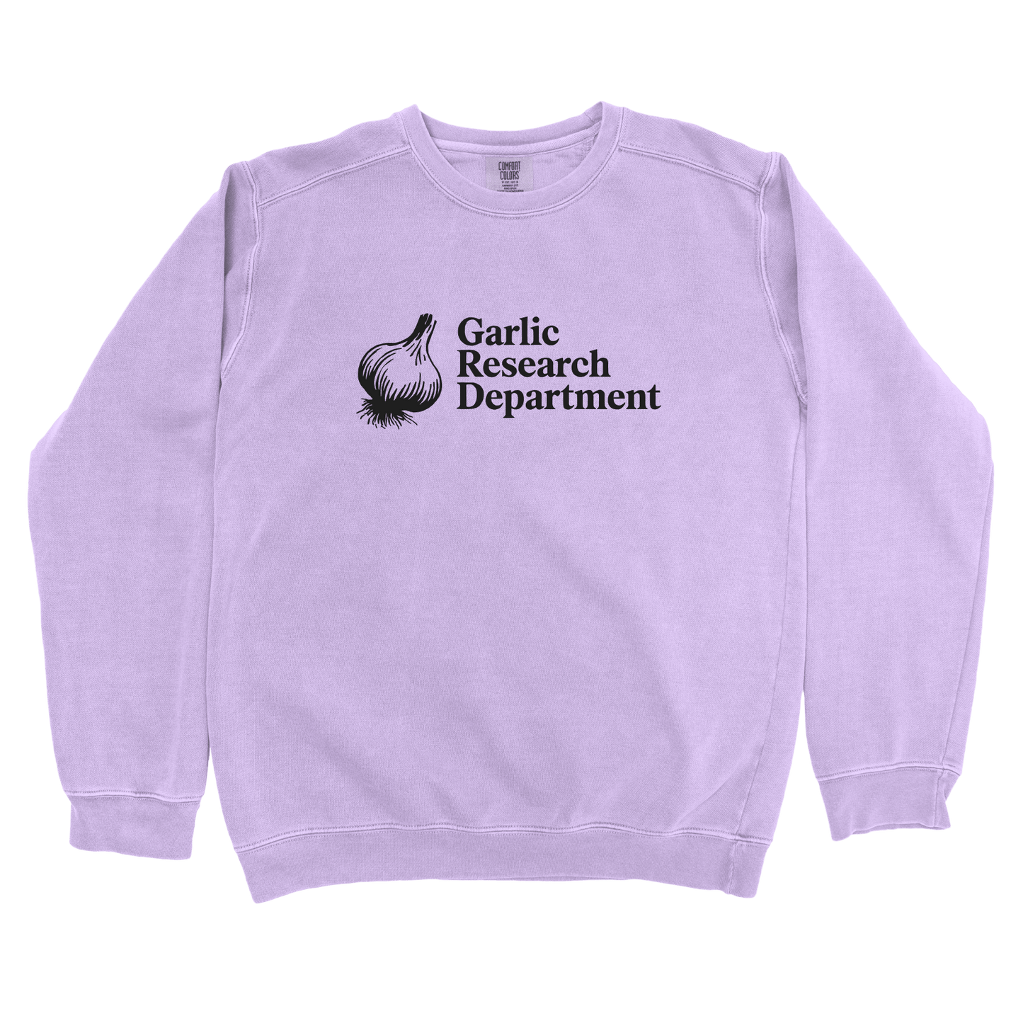 Sweatshirt Orchid / S Garlic Research Department Sweatshirt