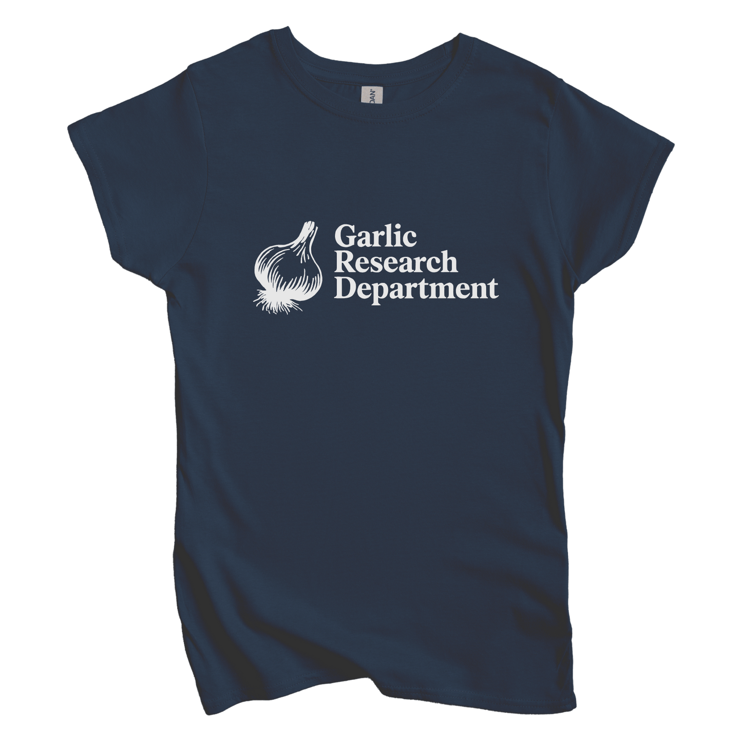 T-Shirt S / Navy Garlic Research Department Women's Tee