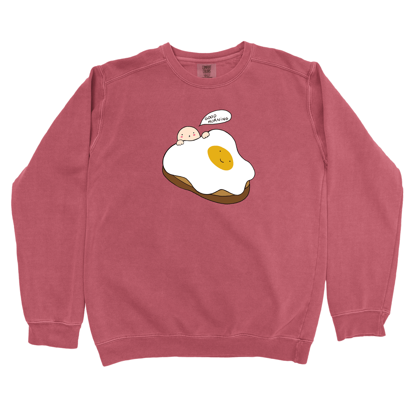 T-Shirts Crimson / S Good Morning: Woblylines Sweatshirt