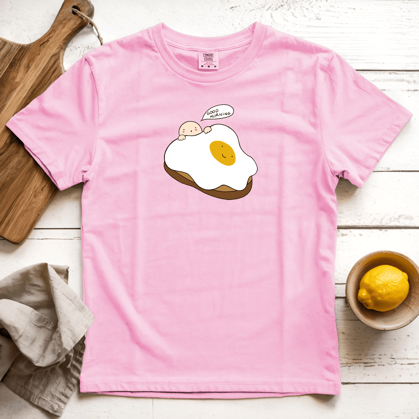 T-Shirts Blossom / S Good Morning: Woblylines
