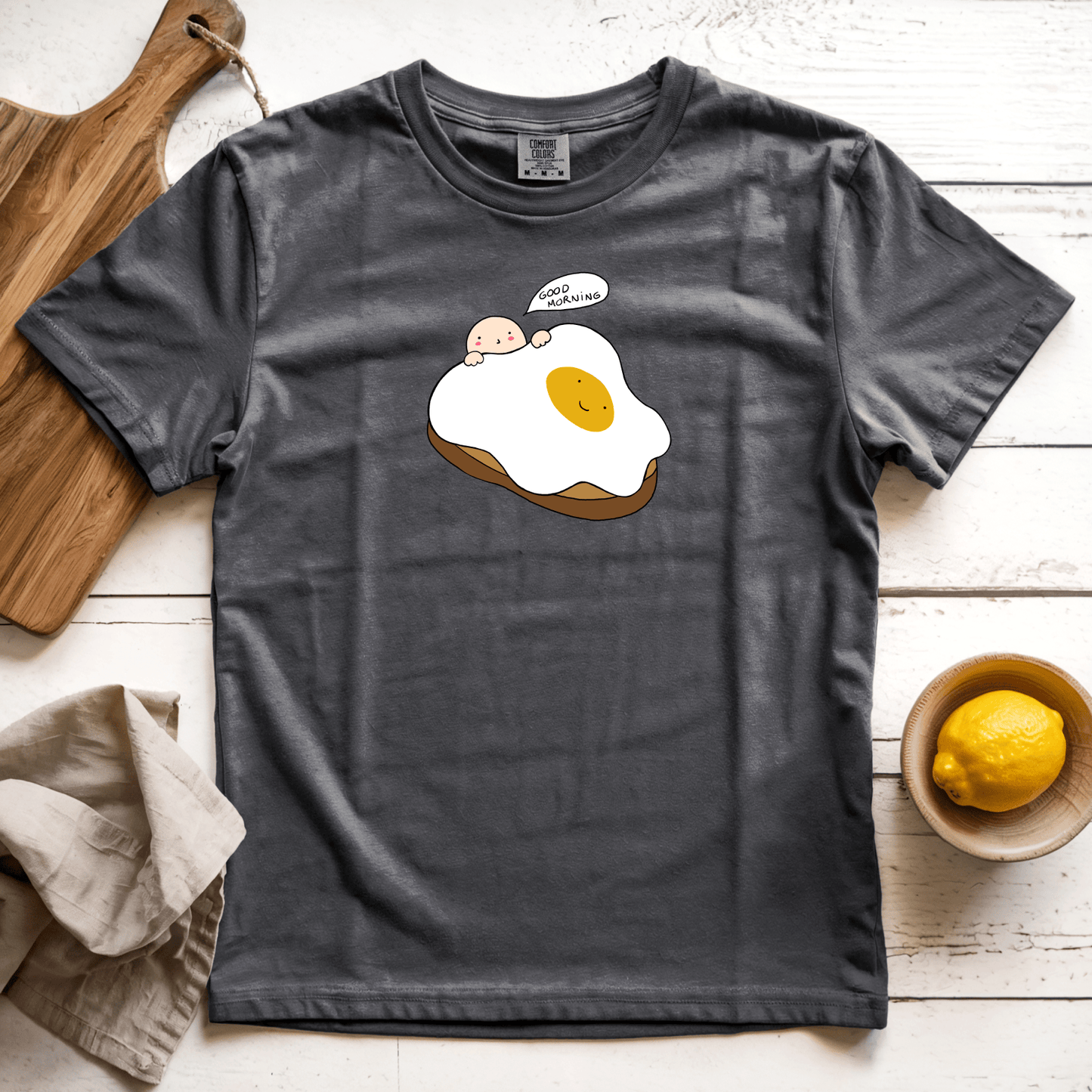 T-Shirts Pepper / S Good Morning: Woblylines