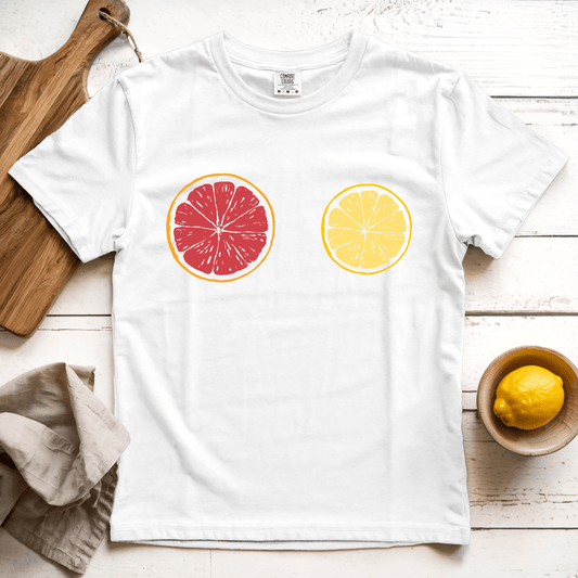 T-Shirt White / S Grapefruit Lemon: LaeMab