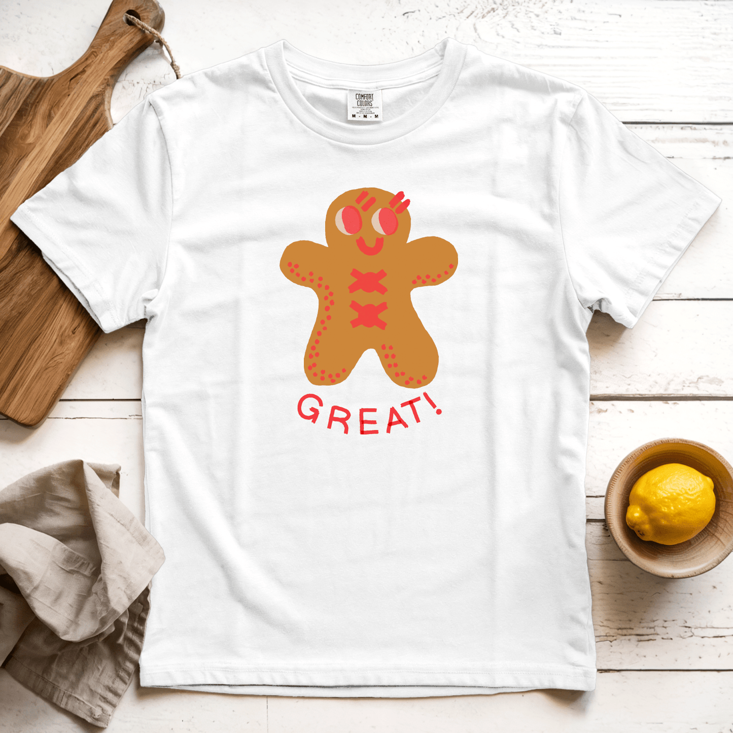 T-Shirt White / S Great!