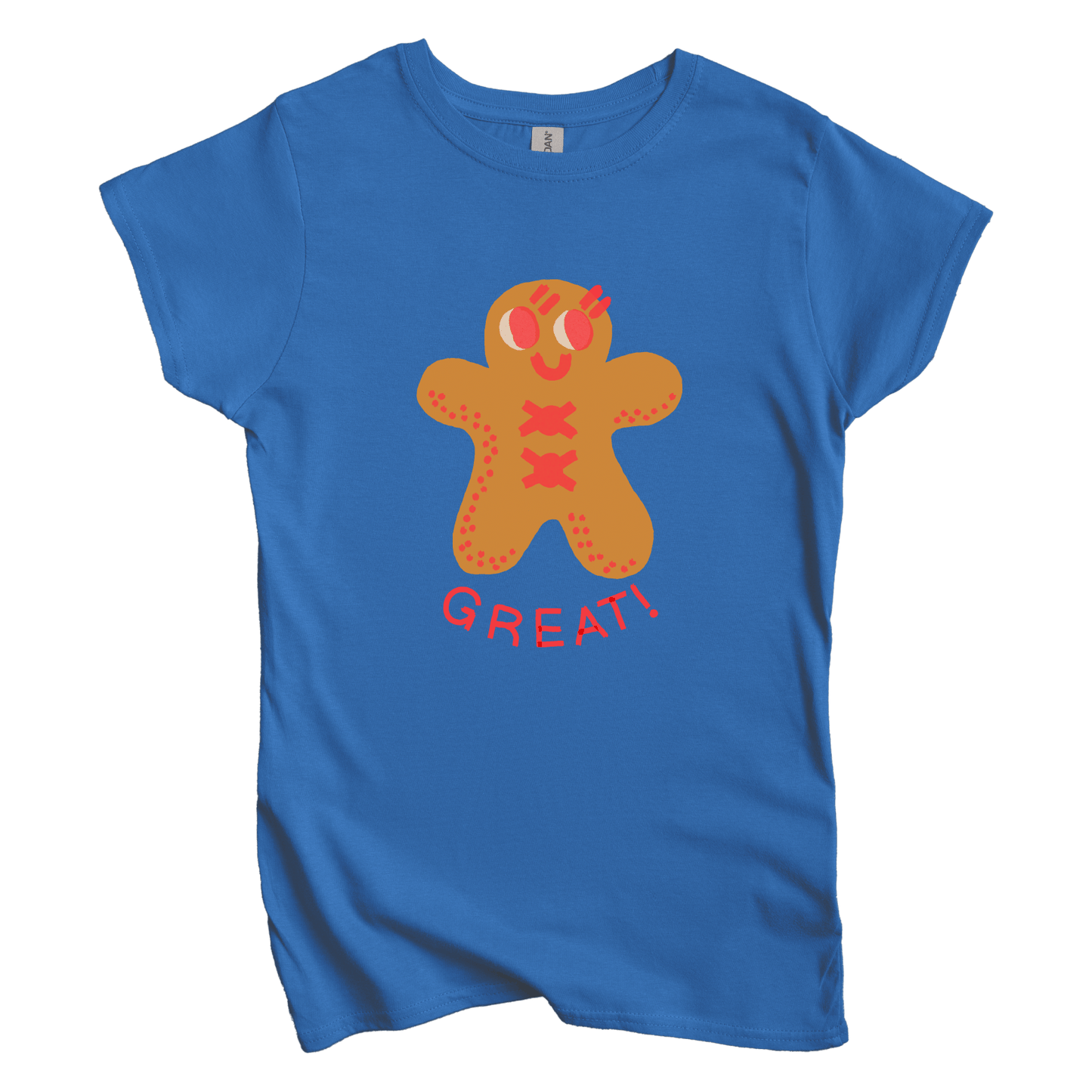 T-Shirt S / Royal Great! Women's Tee