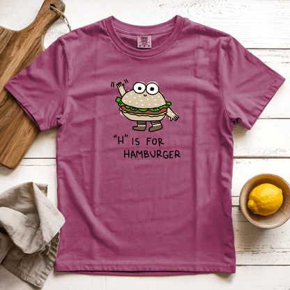 T-Shirt H is for Hamburger: Longoland