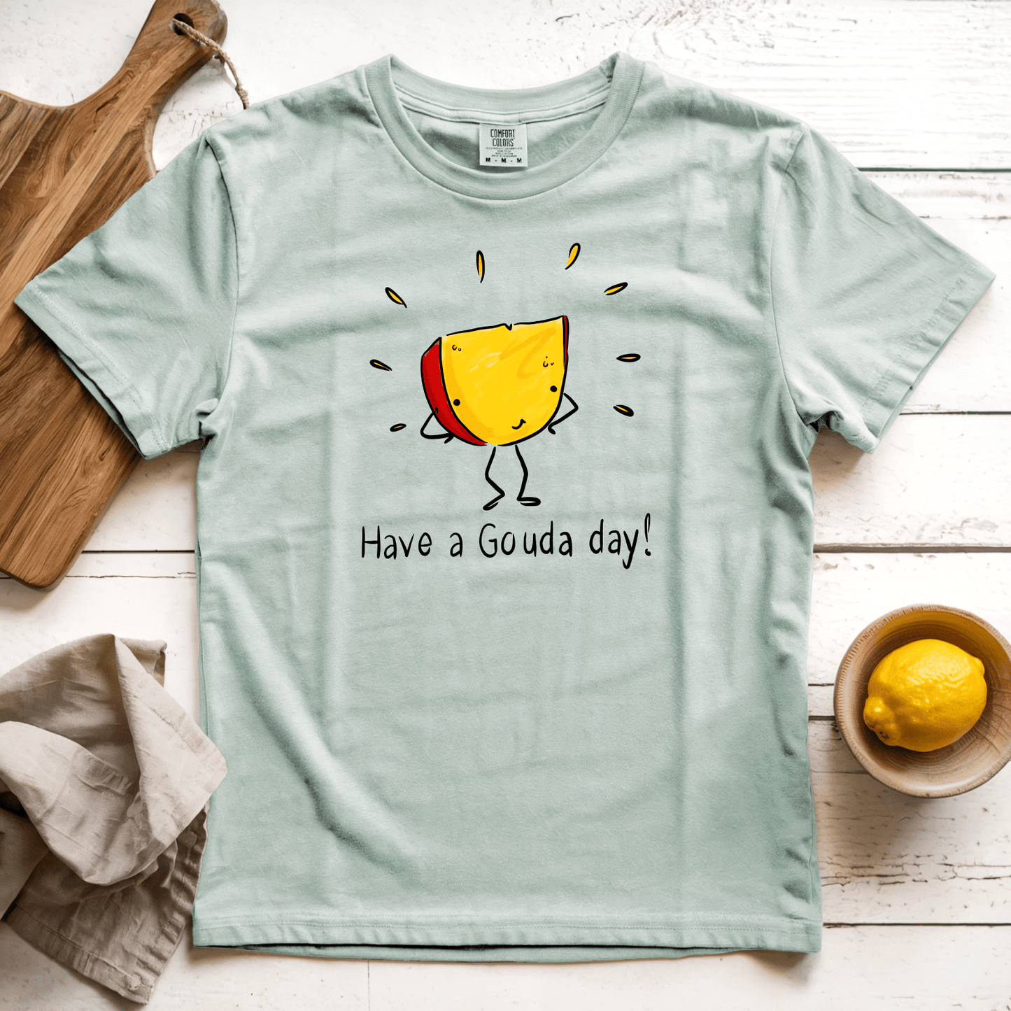 T-Shirt Bay / S Have a Gouda Day: Micro Barbi