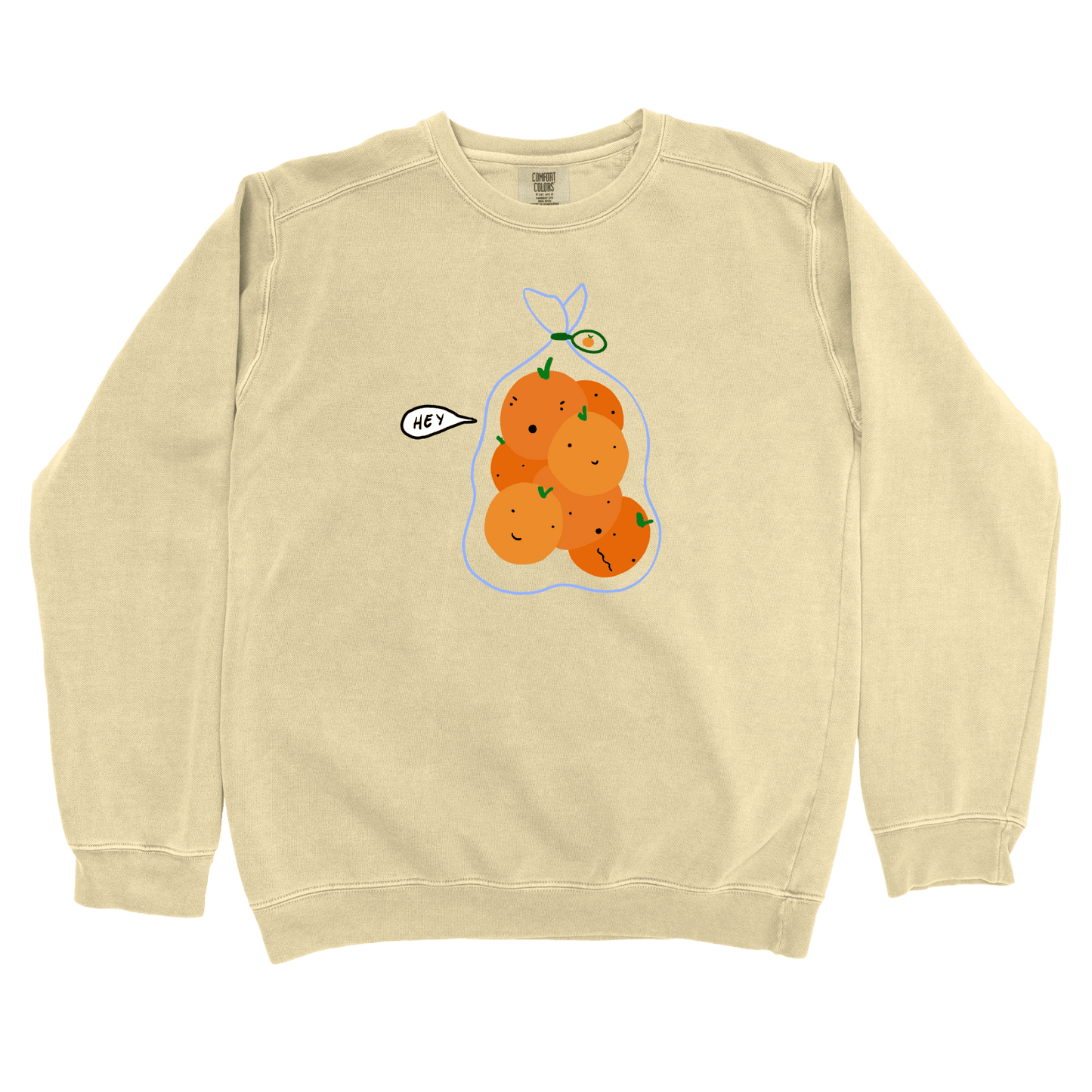 T-Shirts Butter / S Hey: Woblylines Sweatshirt