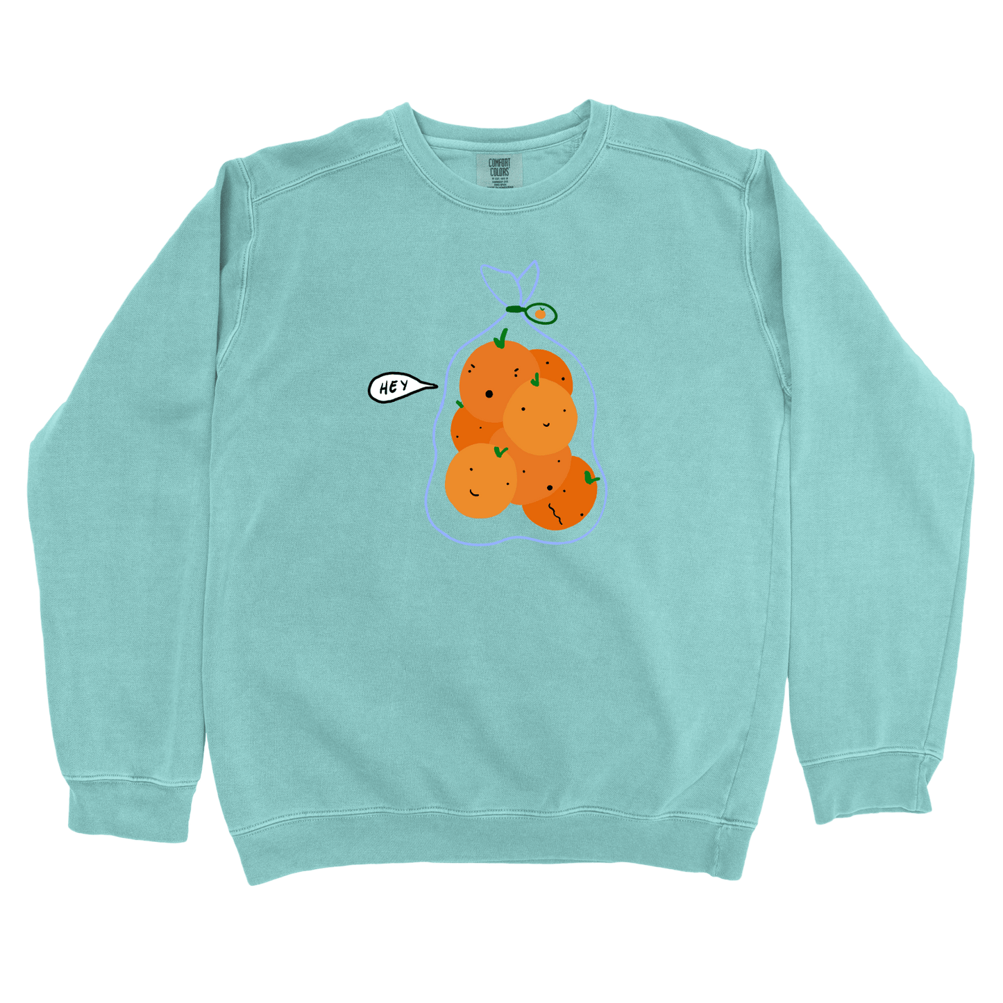 T-Shirts Chalky Mint / S Hey: Woblylines Sweatshirt