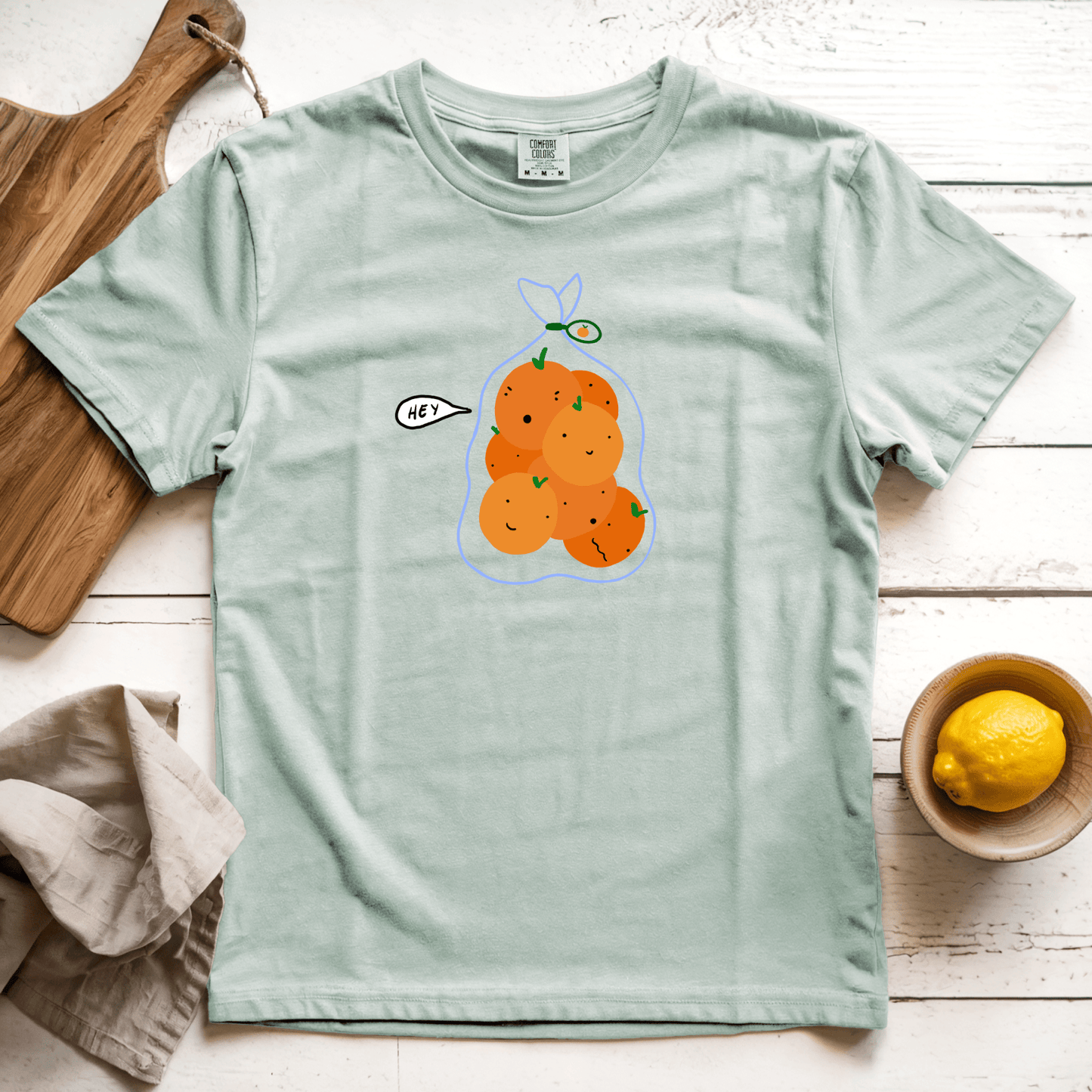 T-Shirts Bay / S Hey: Woblylines