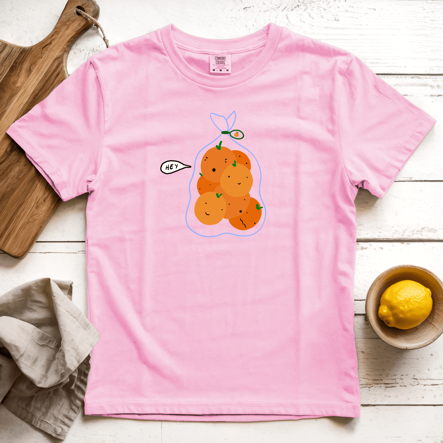 T-Shirts Blossom / S Hey: Woblylines