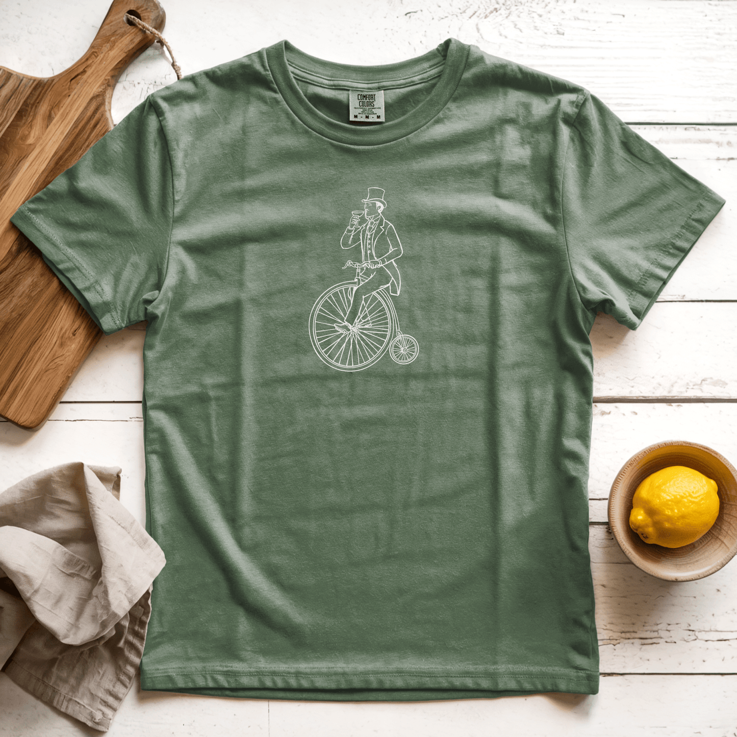 T-Shirts Moss / S High Spirits Society: Rusted Work