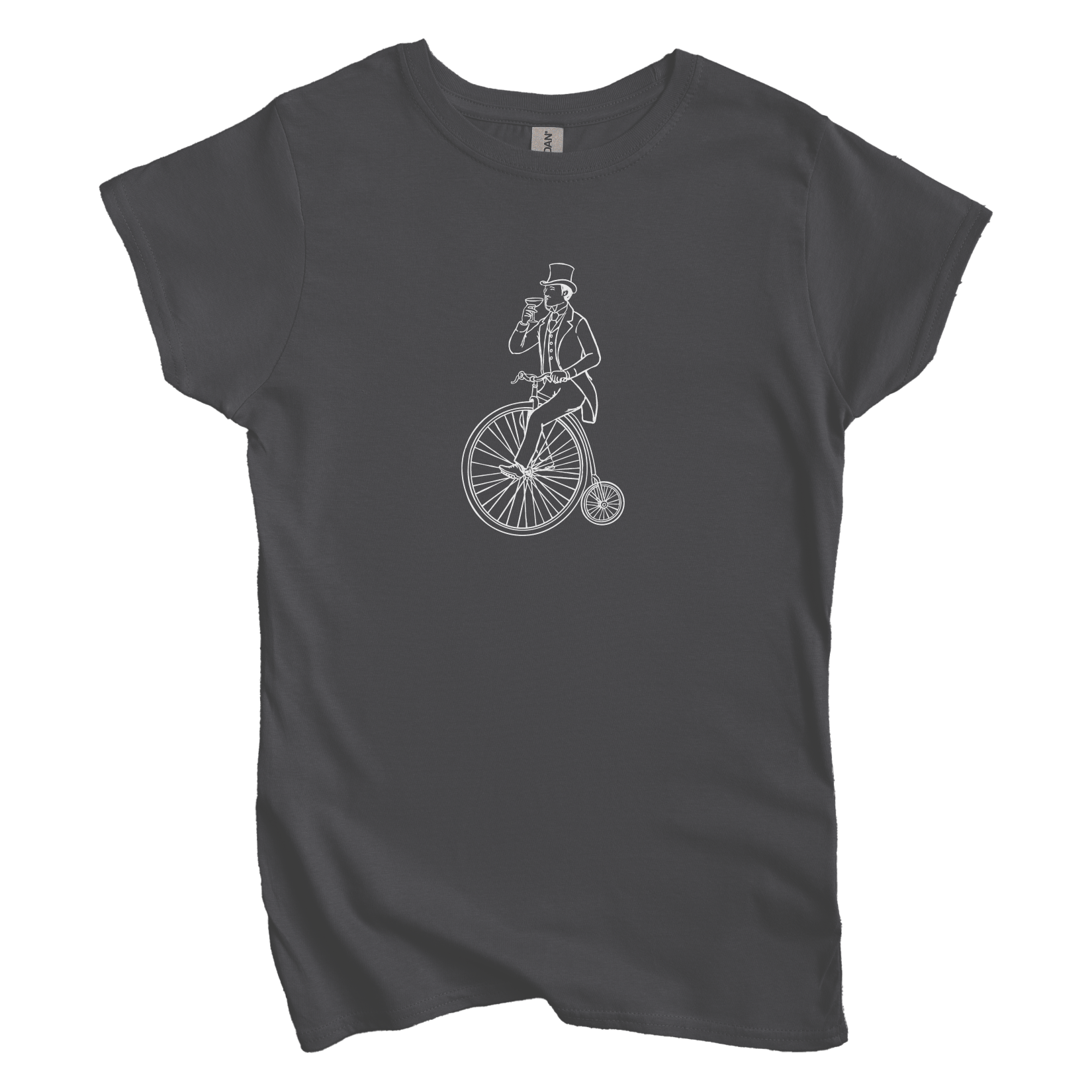 T-Shirts M / Charcoal High Spirits Society: Rusted Work Women's Tee
