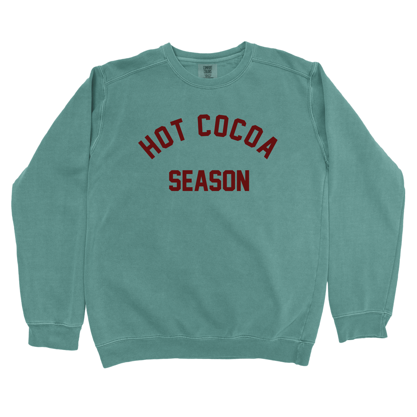 Sweatshirt Blue Spruce / L Hot Cocoa Season Sweatshirt