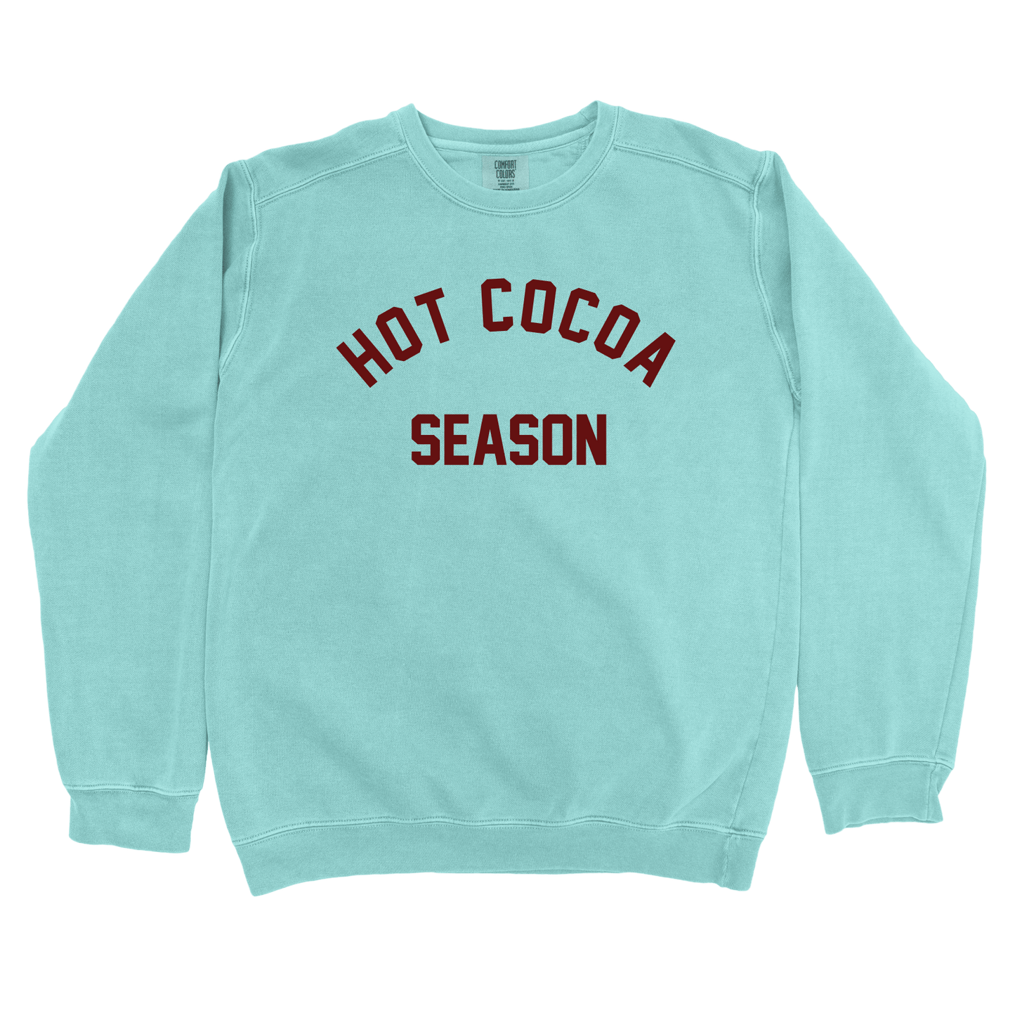 Sweatshirt Chalky Mint / S Hot Cocoa Season Sweatshirt