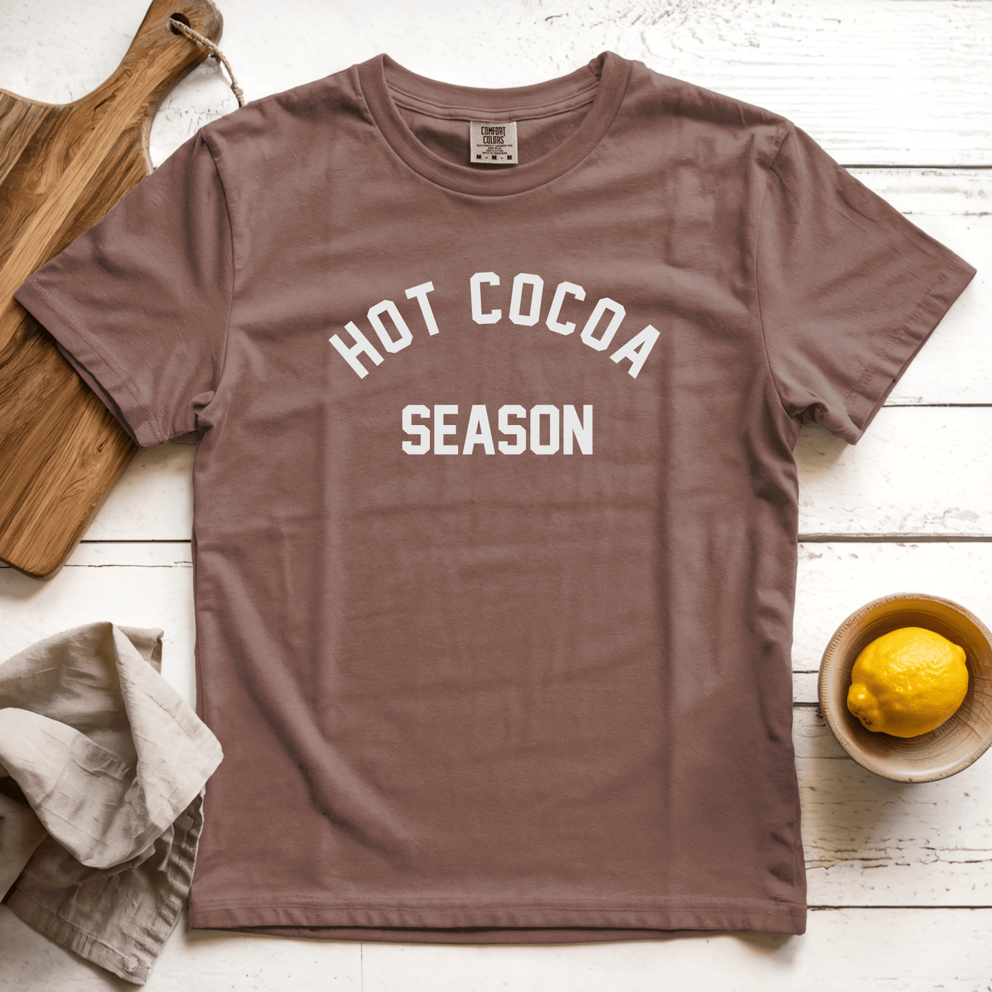 T-Shirt Espresso / S Hot Cocoa Season