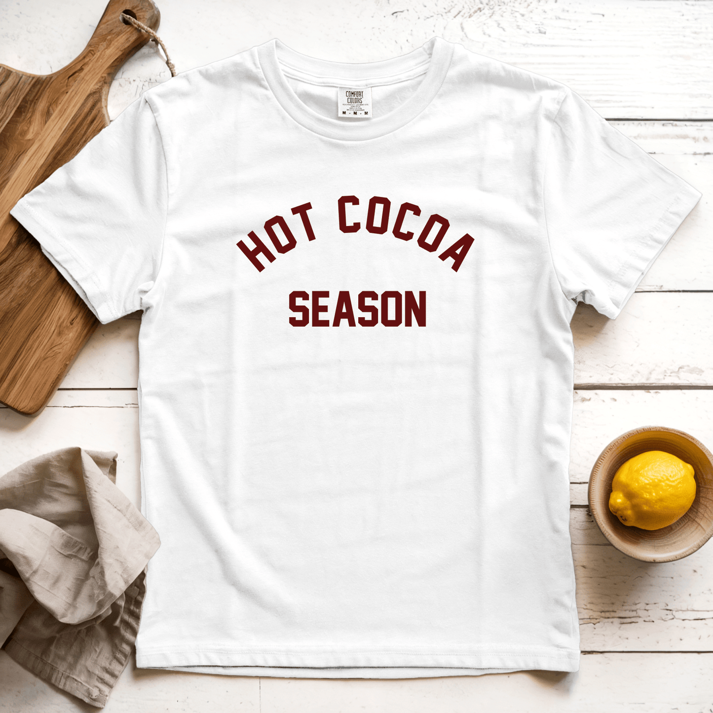 T-Shirt White / S Hot Cocoa Season