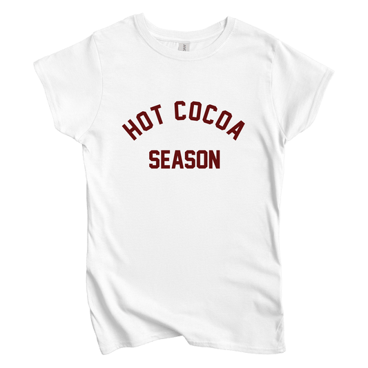 T-Shirt S / White Hot Cocoa Season Women's Tee