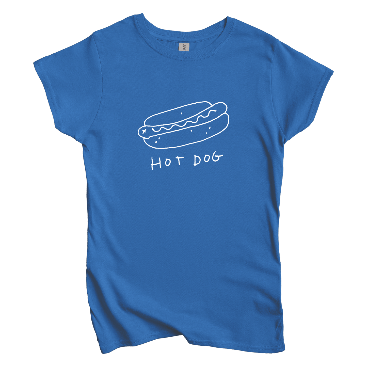 T-Shirt S / Royal Hot Dog: Longoland Women's Tee