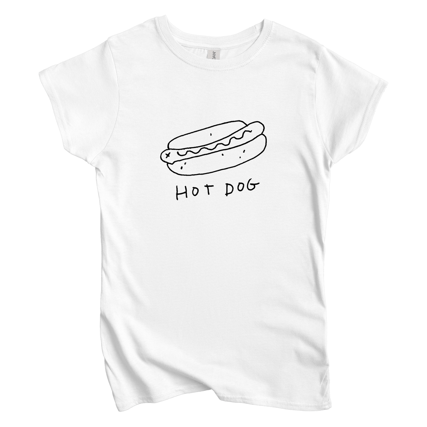 T-Shirt S / White Hot Dog: Longoland Women's Tee