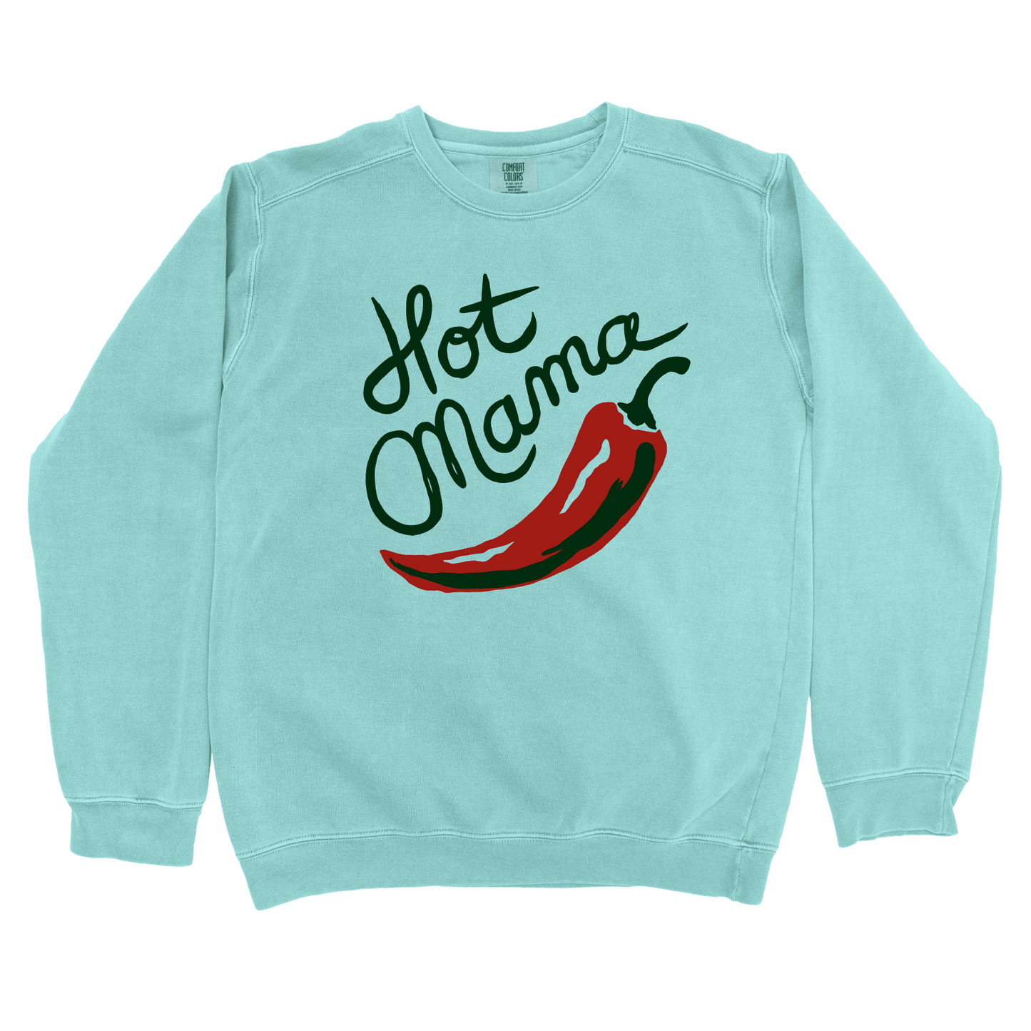 Sweatshirt Chalky Mint / S Hot Mama Sweatshirt