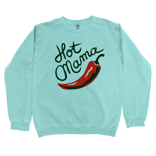 Sweatshirt Chalky Mint / S Hot Mama Sweatshirt