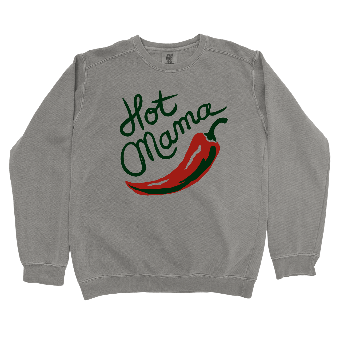 Sweatshirt Grey / S Hot Mama Sweatshirt