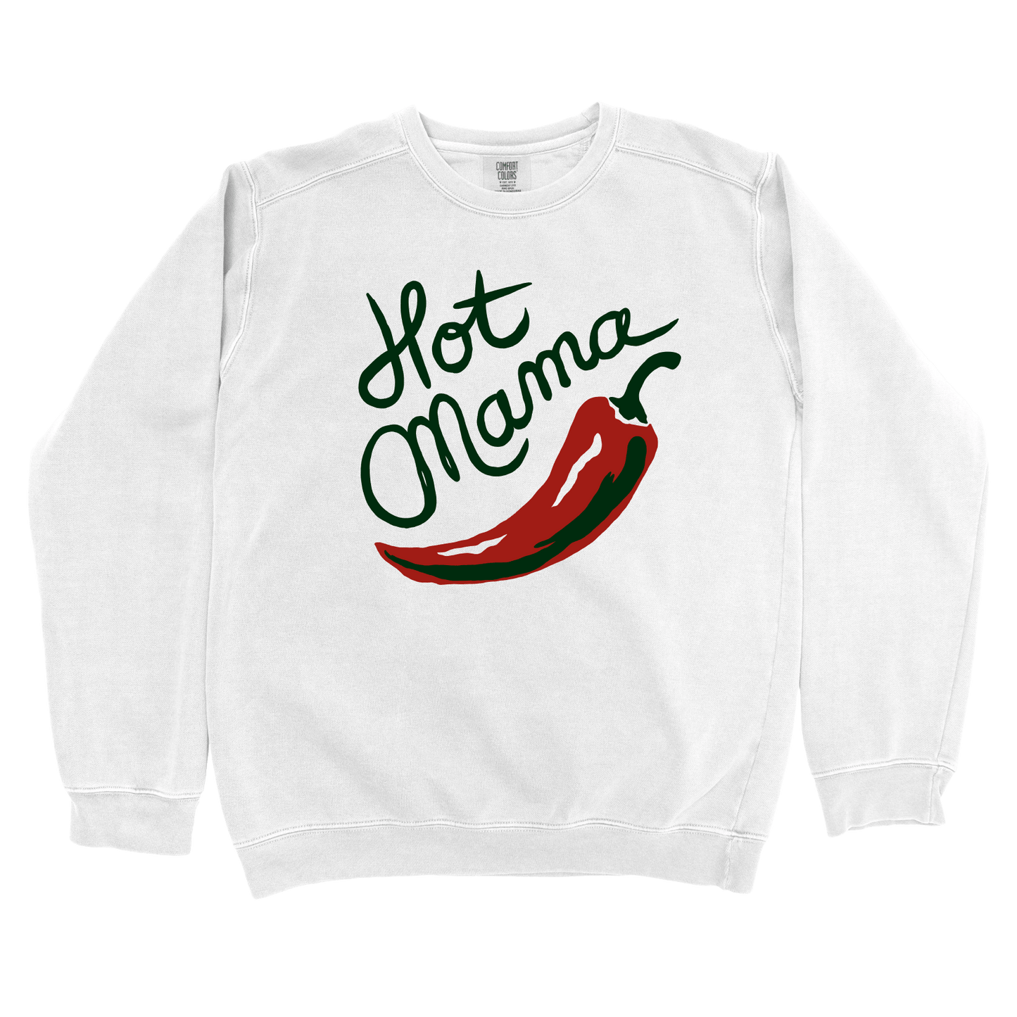 Sweatshirt White / S Hot Mama Sweatshirt