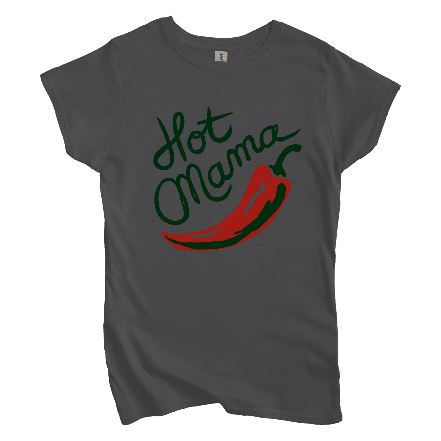 T-Shirt M / Charcoal Hot Mama Women's Tee