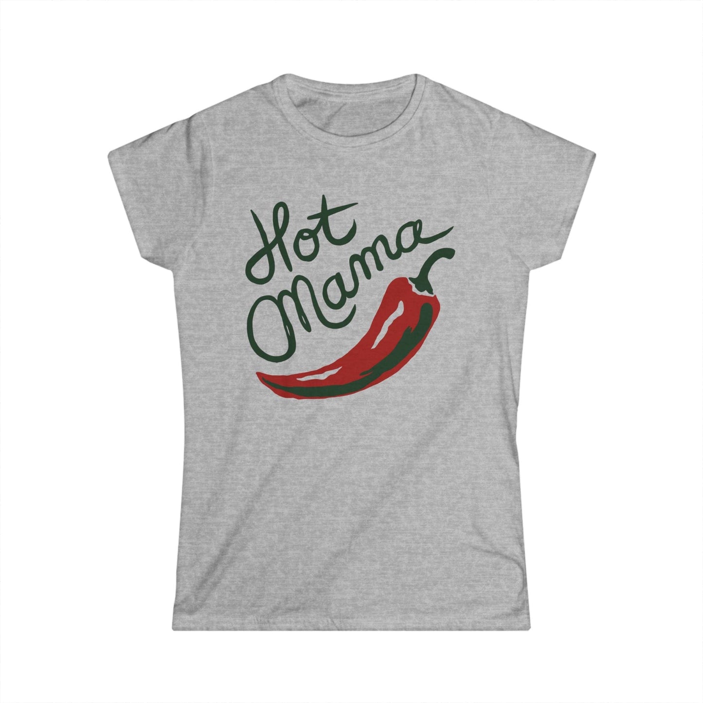 T-Shirt S / Sport Grey Hot Mama Women's Tee
