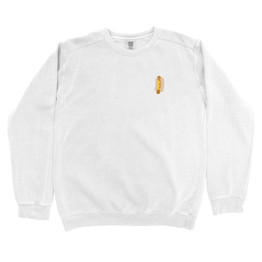 T-Shirts White / S Hotdog Left Chest: Longoland Sweatshirt