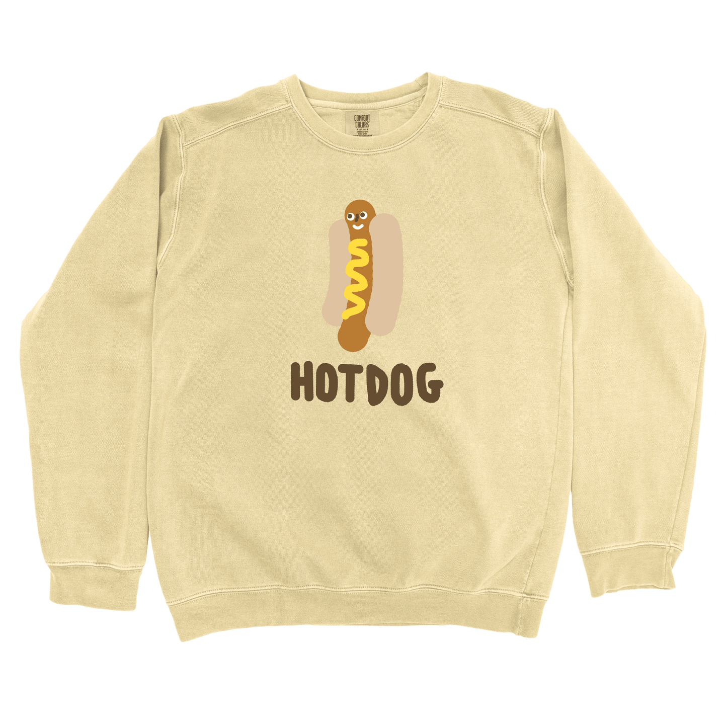 Sweatshirt Butter / S Hotdog: Longoland Sweatshirt