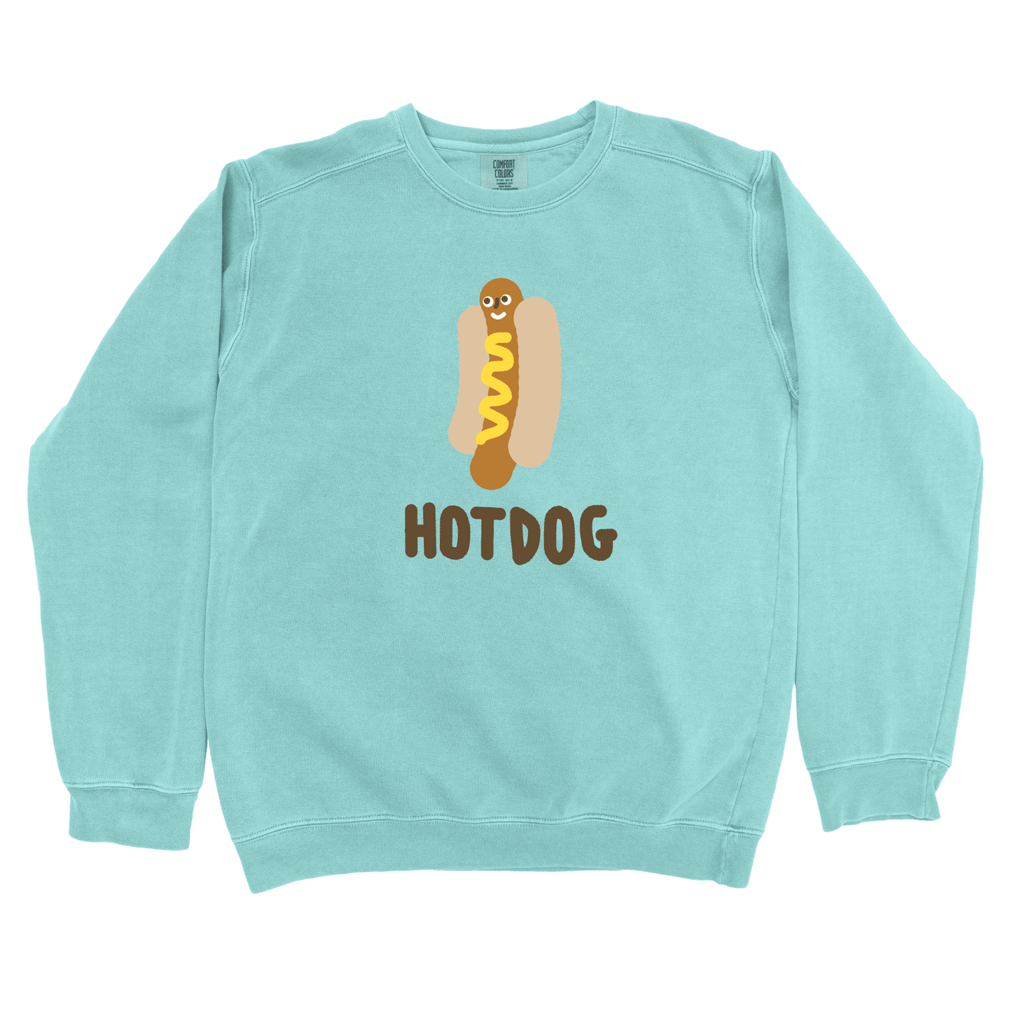 Sweatshirt Chalky Mint / S Hotdog: Longoland Sweatshirt