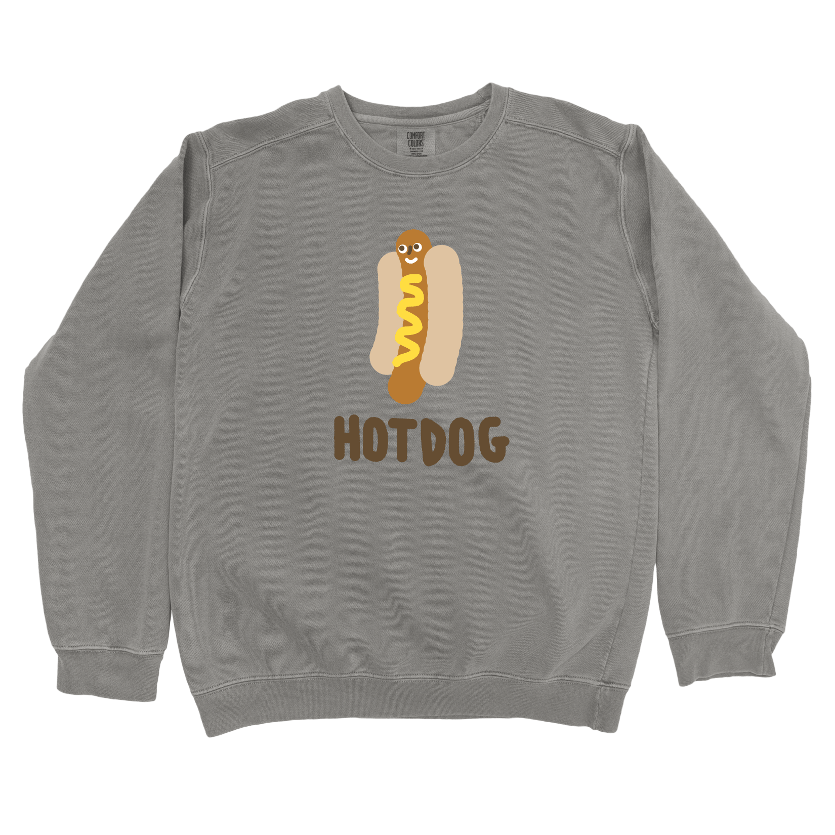Sweatshirt Grey / S Hotdog: Longoland Sweatshirt
