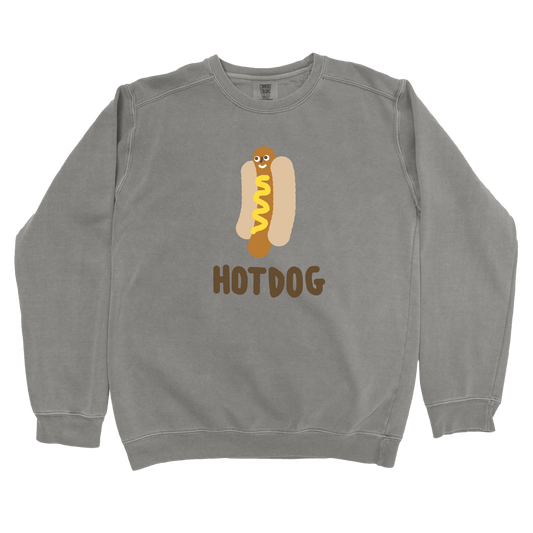 Sweatshirt Grey / S Hotdog: Longoland Sweatshirt