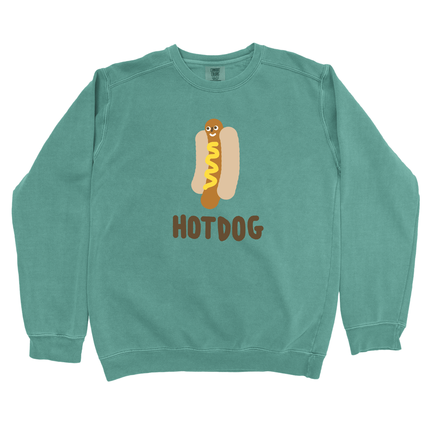 Sweatshirt Light Green / S Hotdog: Longoland Sweatshirt