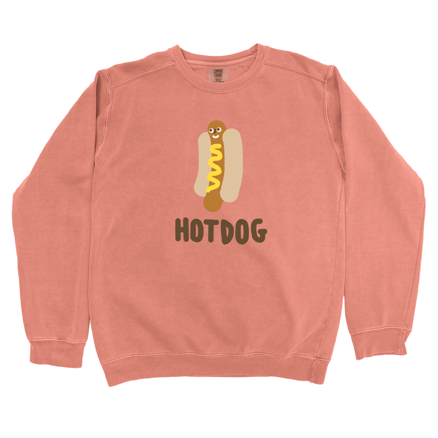 Sweatshirt Terracotta / S Hotdog: Longoland Sweatshirt