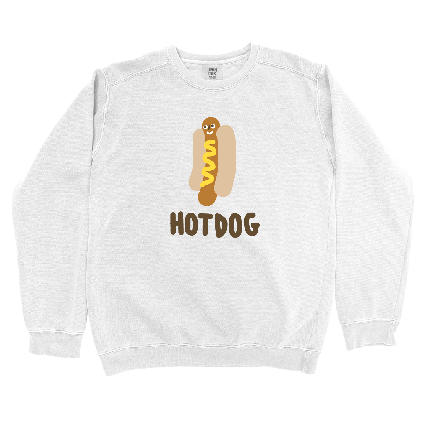 Sweatshirt White / S Hotdog: Longoland Sweatshirt