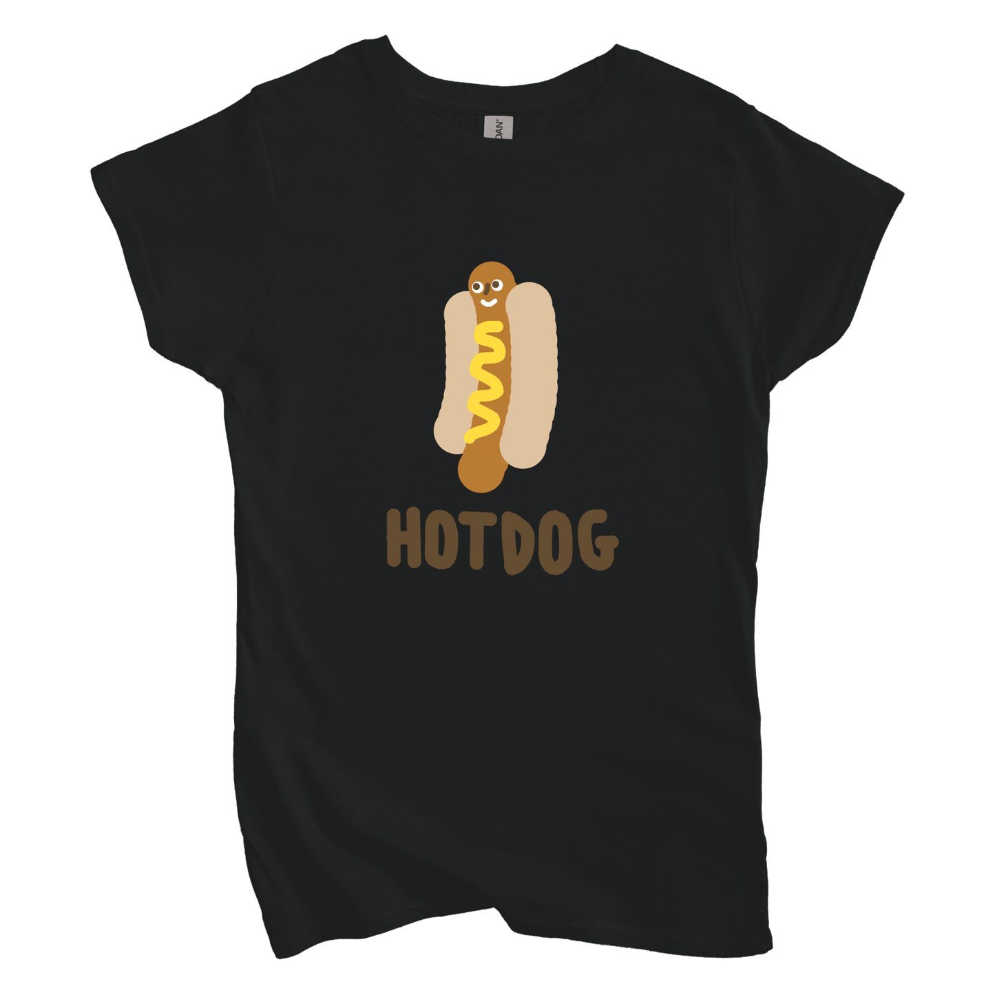 T-Shirt S / Black Hotdog: Longoland Women's Tee