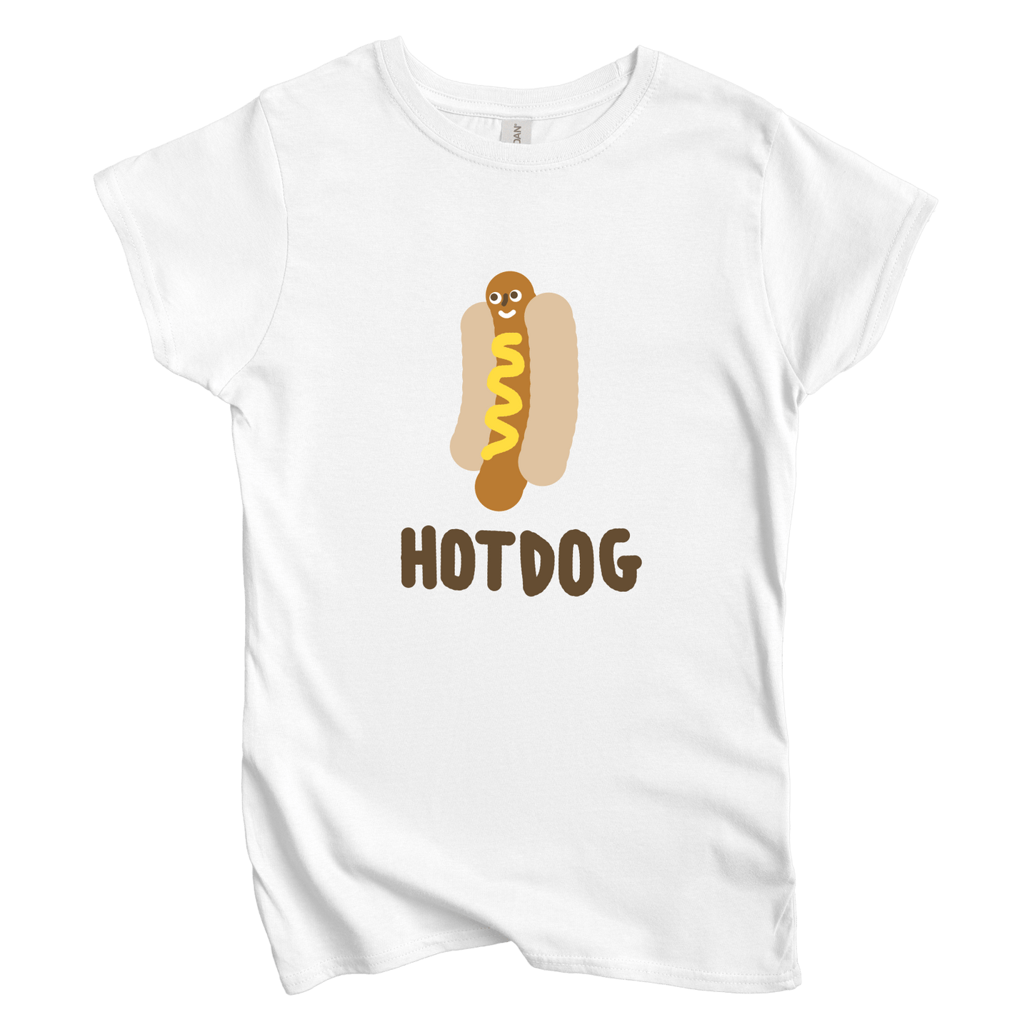 T-Shirt S / White Hotdog: Longoland Women's Tee