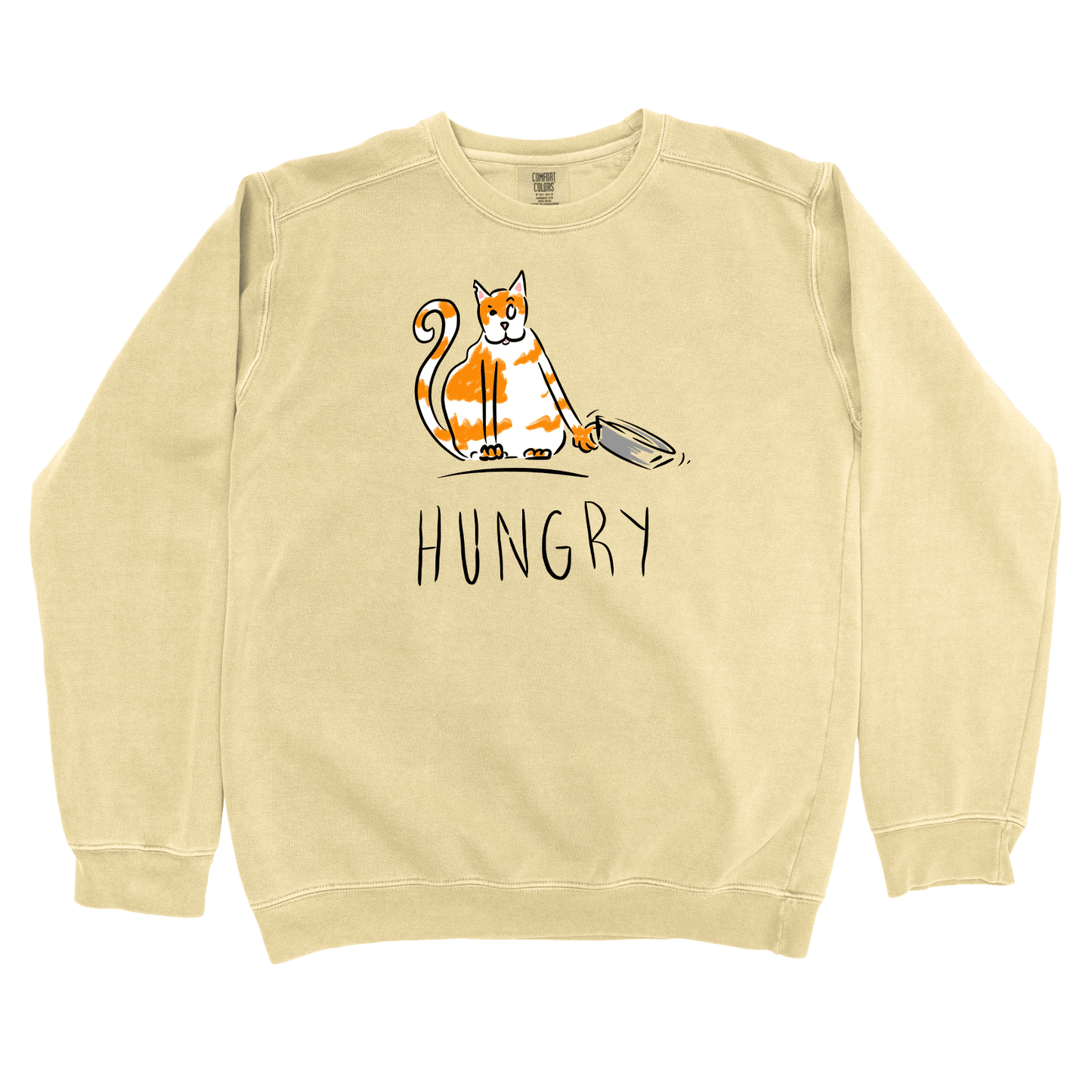 Sweatshirt Butter / S Hungry: Micro Barbi Sweatshirt