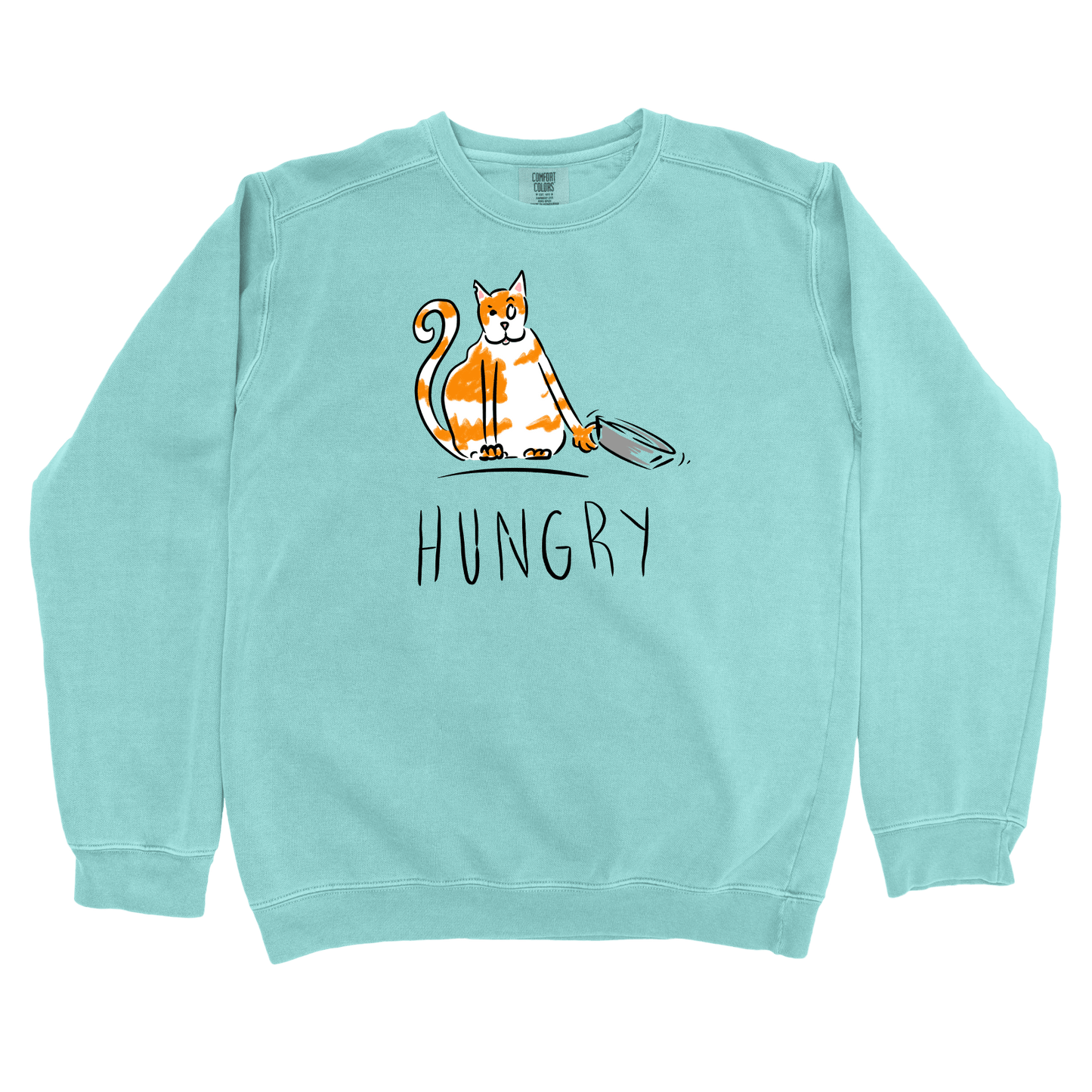 Sweatshirt Chalky Mint / S Hungry: Micro Barbi Sweatshirt