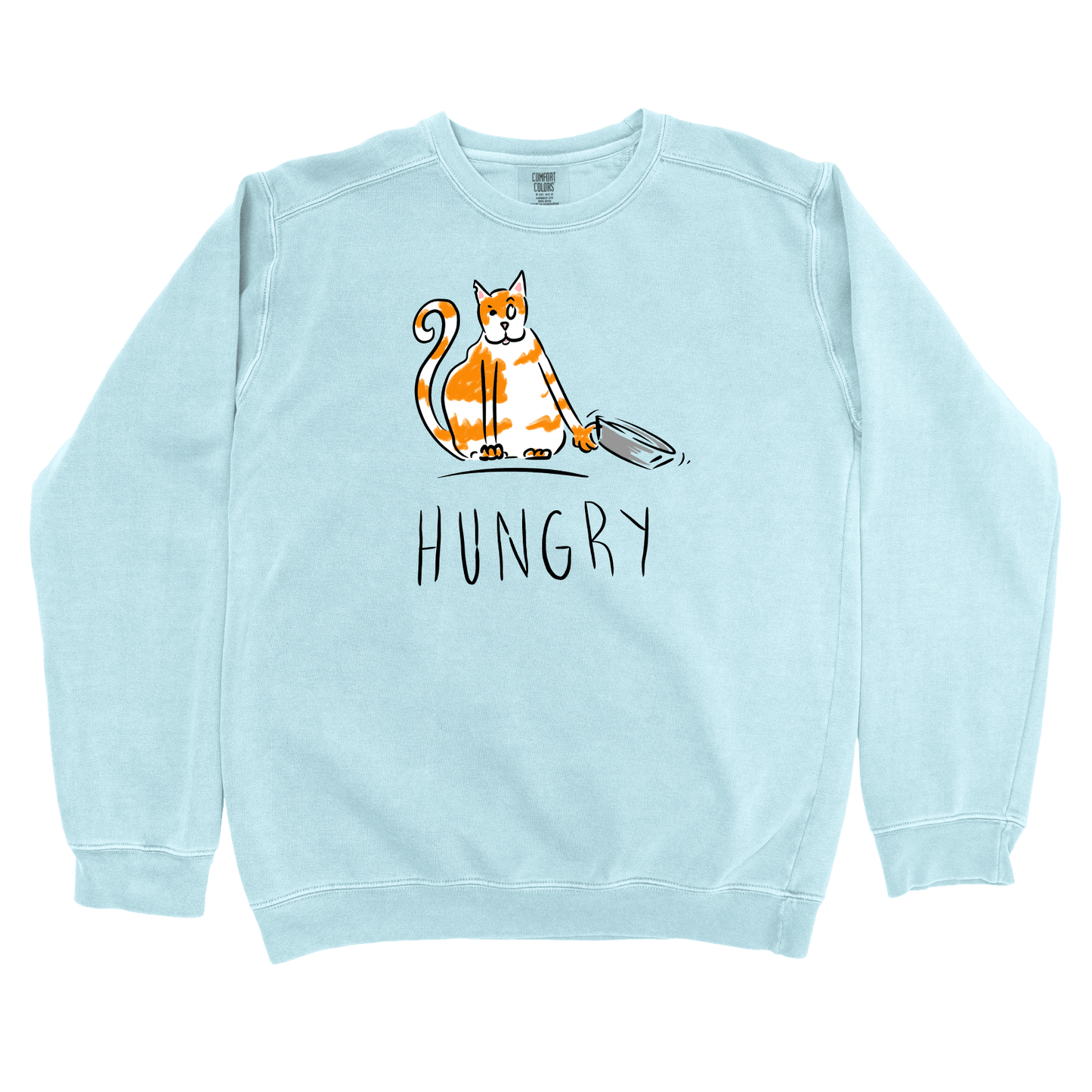 Sweatshirt Chambray / S Hungry: Micro Barbi Sweatshirt