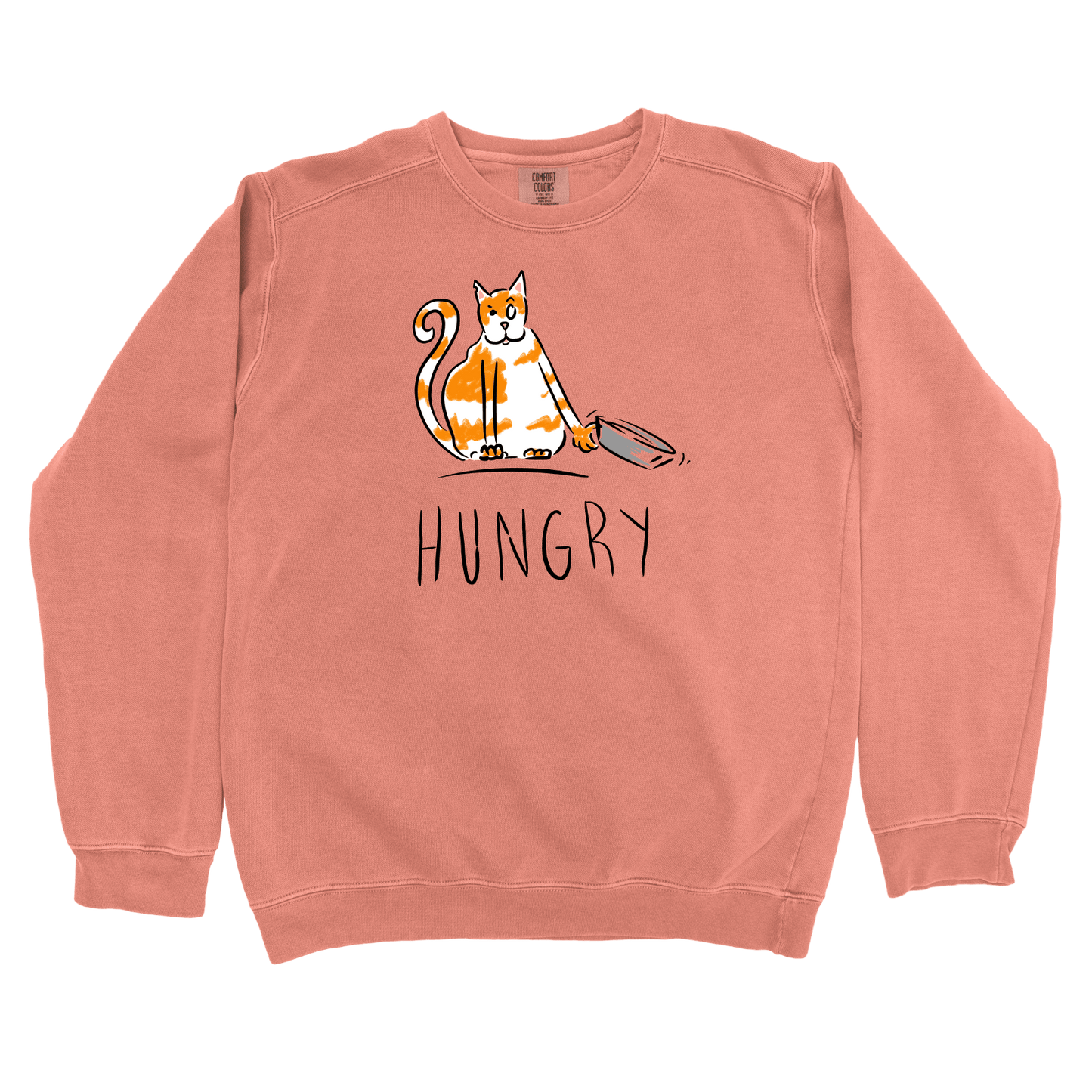 Sweatshirt Terracotta / S Hungry: Micro Barbi Sweatshirt