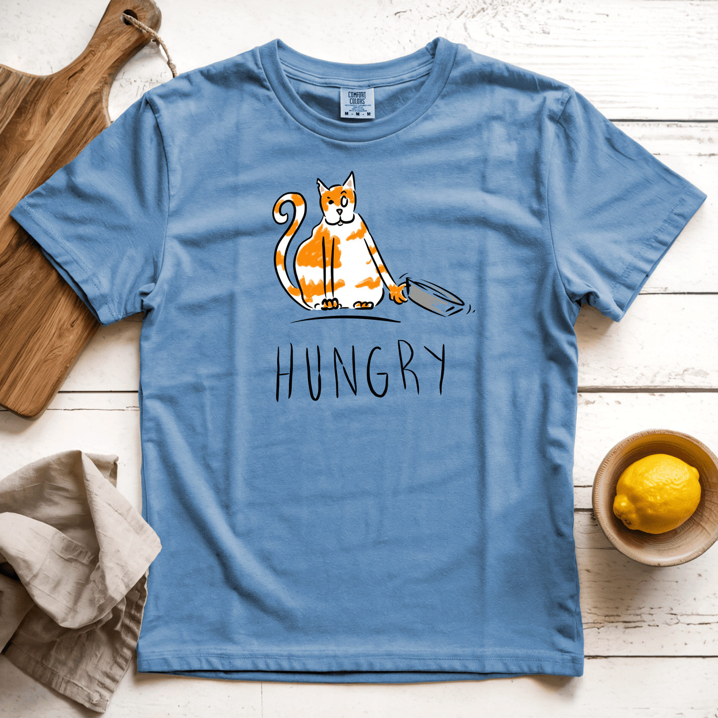 T-Shirt Blue Jean / S Hungry: Micro Barbi