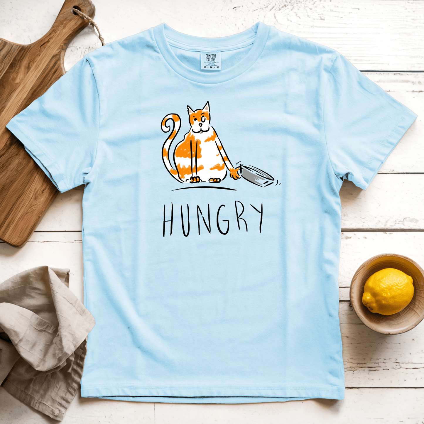 T-Shirt Chambray / S Hungry: Micro Barbi