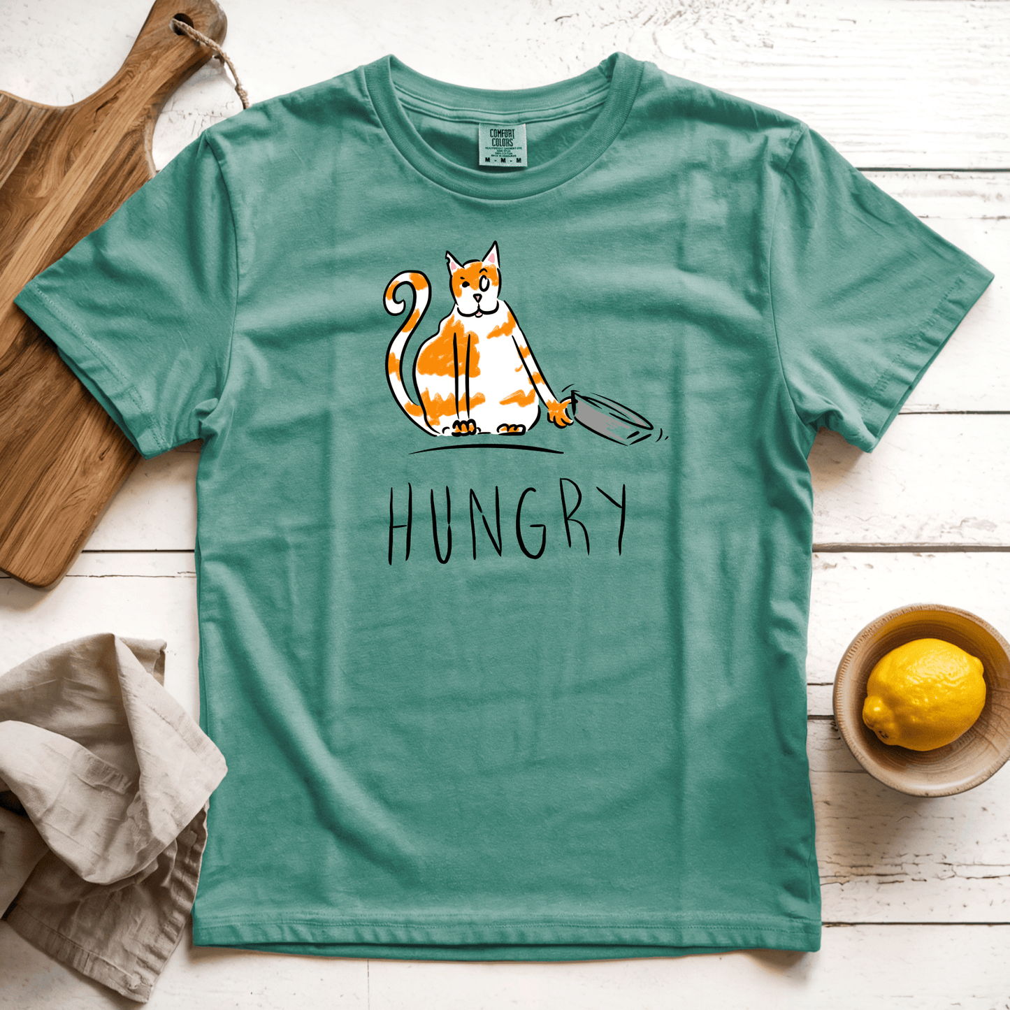 T-Shirt Light Green / S Hungry: Micro Barbi