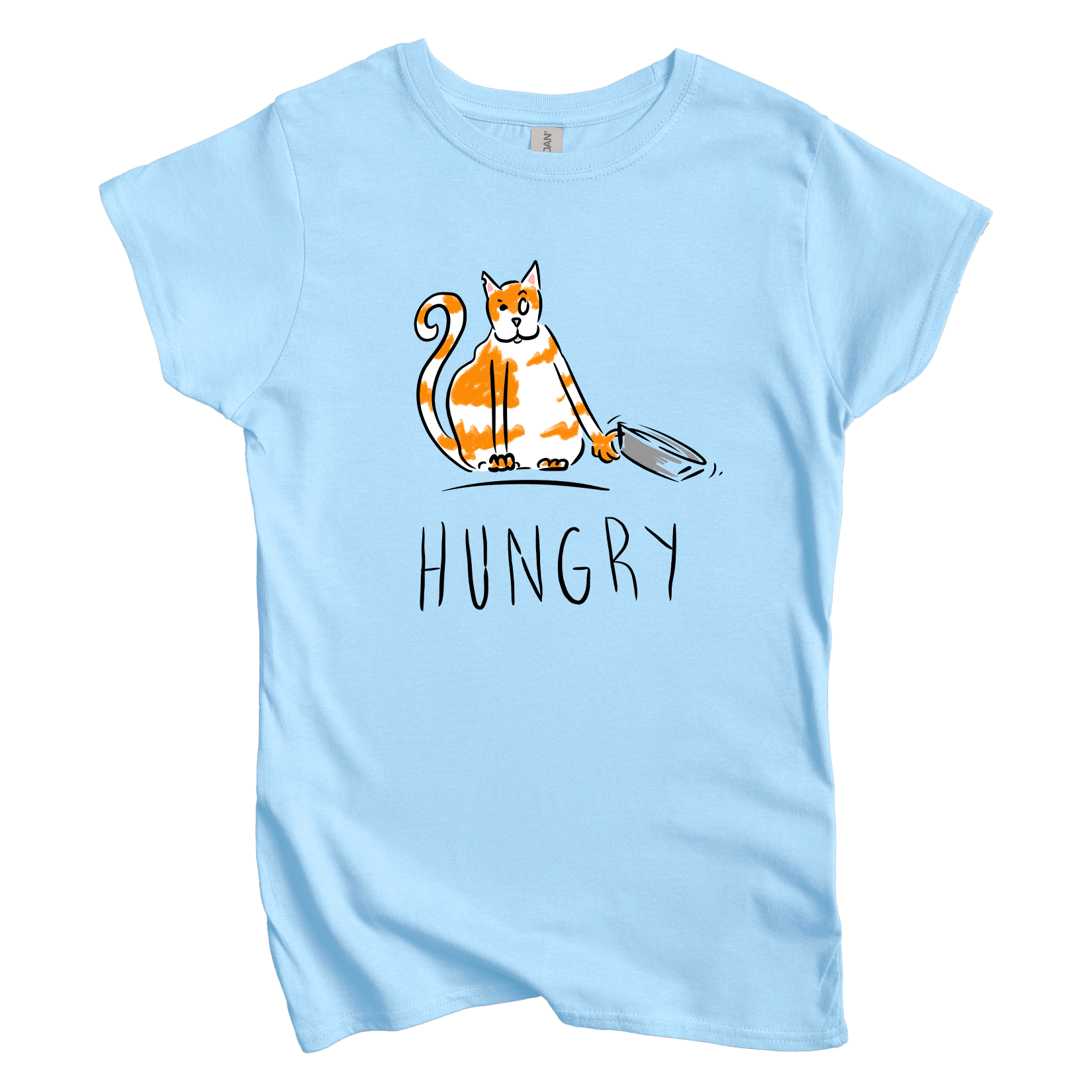 T-Shirt S / Light Blue Hungry: Micro Barbi Women's Tee
