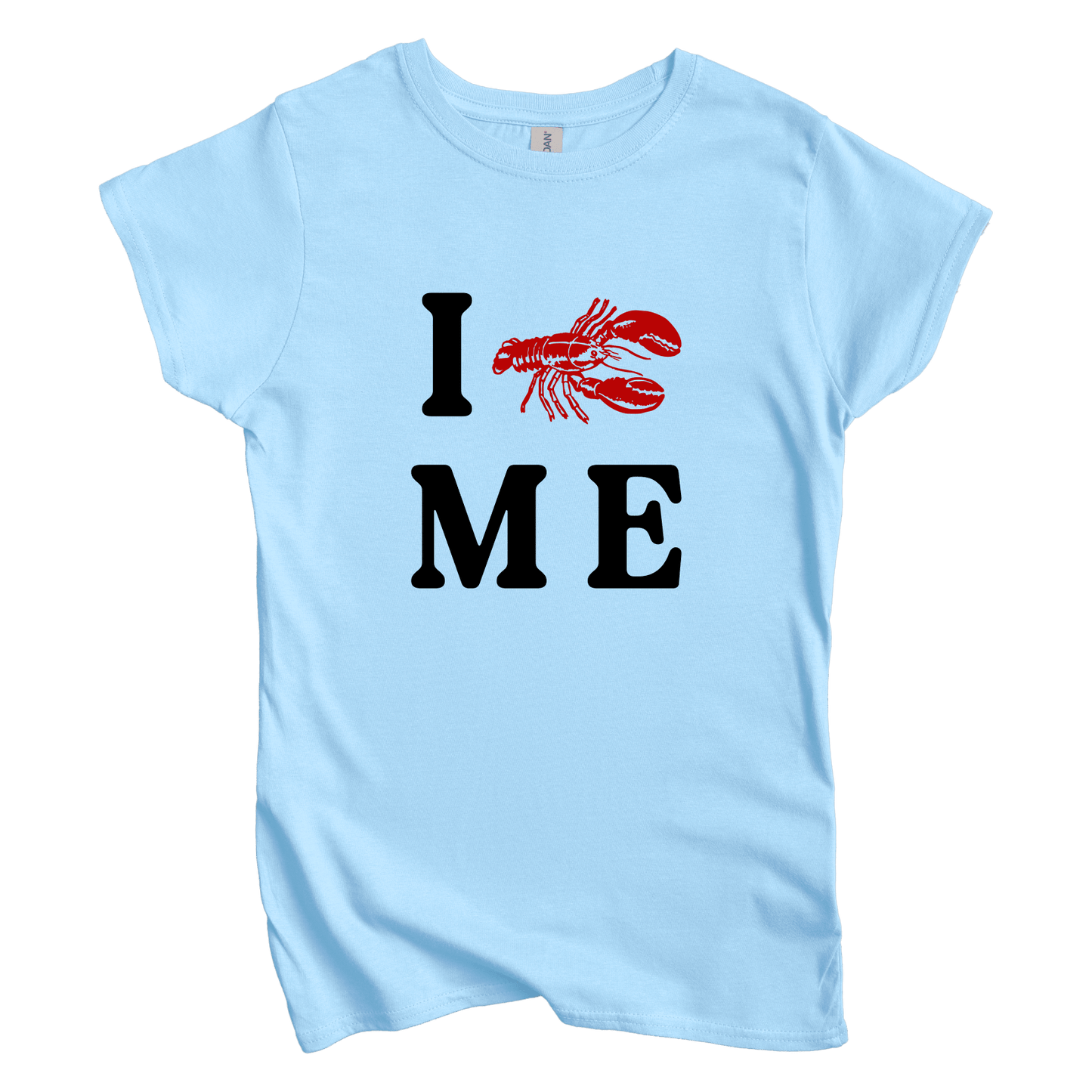 T-Shirt S / Light Blue I Lobster ME_Longoland Women's Tee