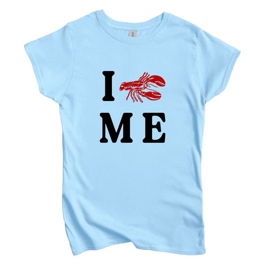 T-Shirt S / Light Blue I Lobster ME_Longoland Women's Tee